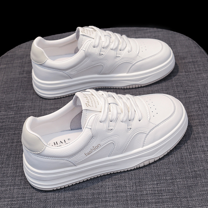 Flat Ultra-Light White Shoes for Women 2025 Spring and Summer New Versatile Fashion Sneakers Women's Casual Sports Shoes