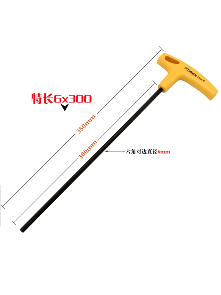 Hexagonal wrench, screwdriver