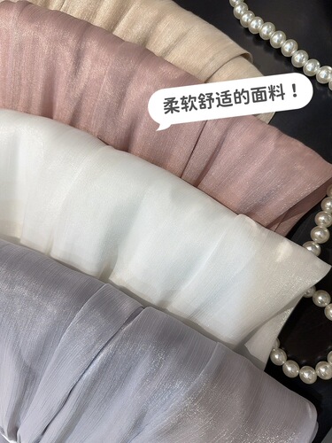 Chiffon style, slimming, large swing umbrella skirt, summer new style, high-quality, tight-fitting, flowing, high-waist a-line skirt