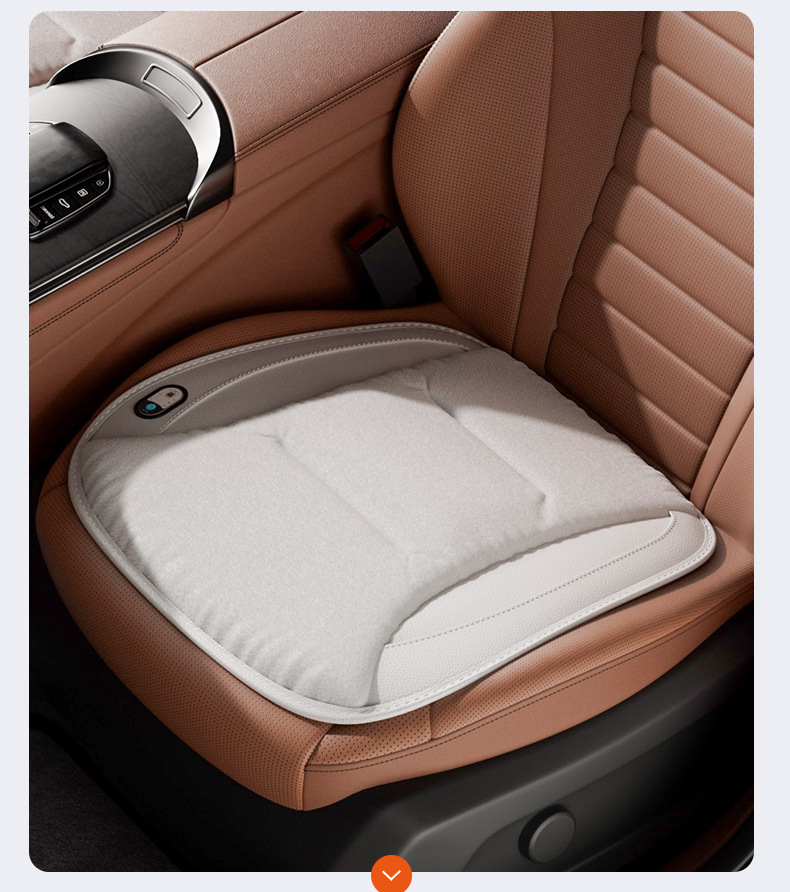 New Graphene Car Seat Cushion down Warm USB Cigarette Lighter Quick Heat Office Chair Winter Warm Magical