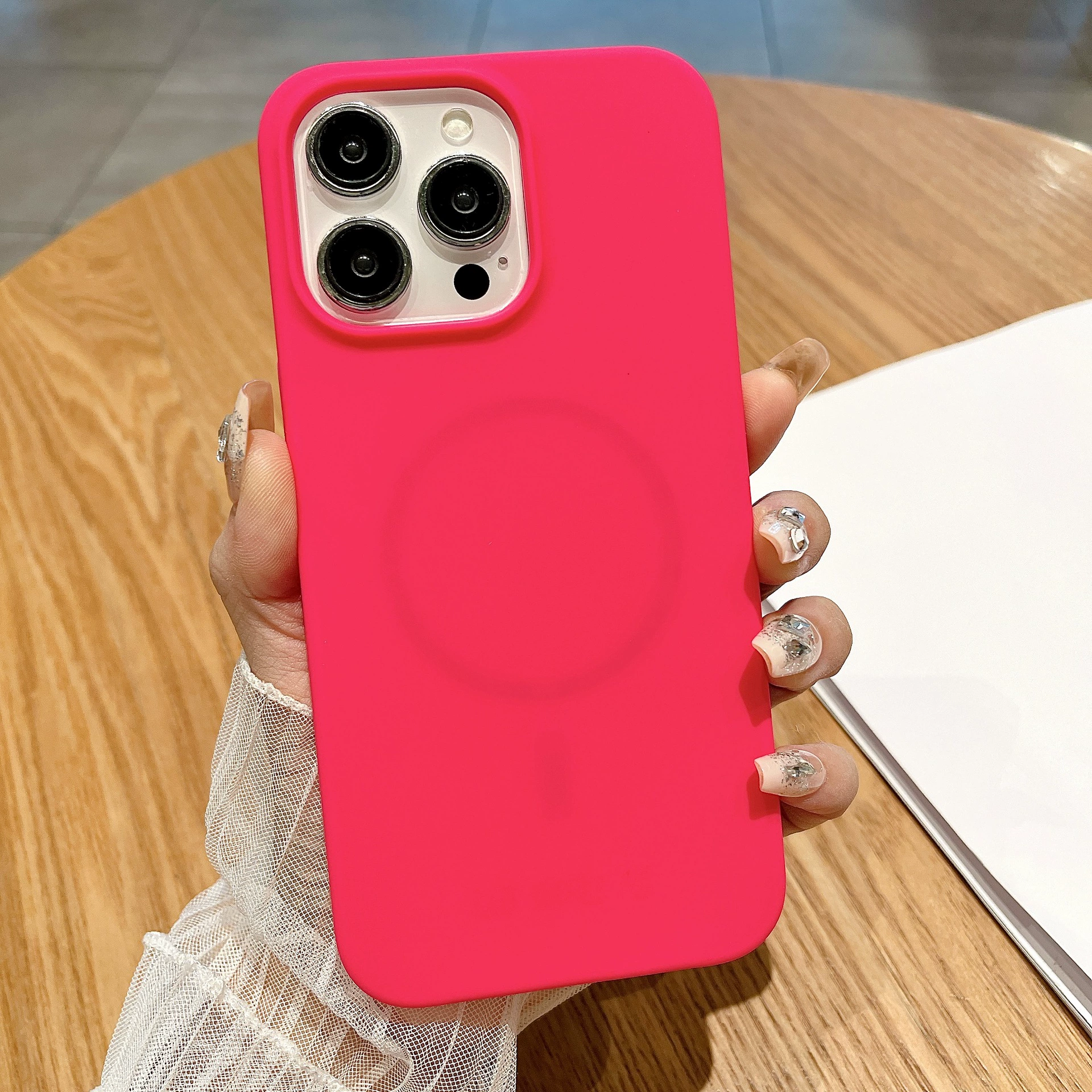 Apple, iPhone 17, совместимый чехол для телефона, силиконовый защитный чехол, официальный флагманский магазин, iphone, 16promax, защита от падений