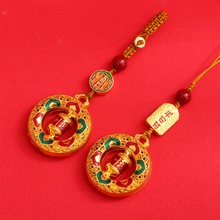 金属中国风复古滴油钥匙扣挂件大手机链包包挂饰混款景区礼品