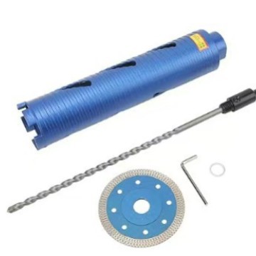 5/8-11丝干打钻头8分之5牙钢筋混凝土开孔器定位钻和小锯片需单买