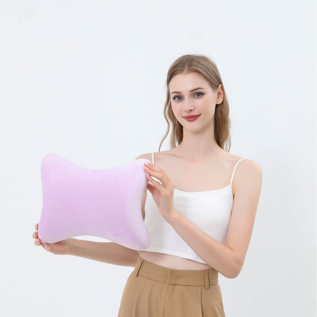Almohada de Espuma Viscoelástica para Dormir de Lado, Siesta, Oficina, Ergonómica image 7