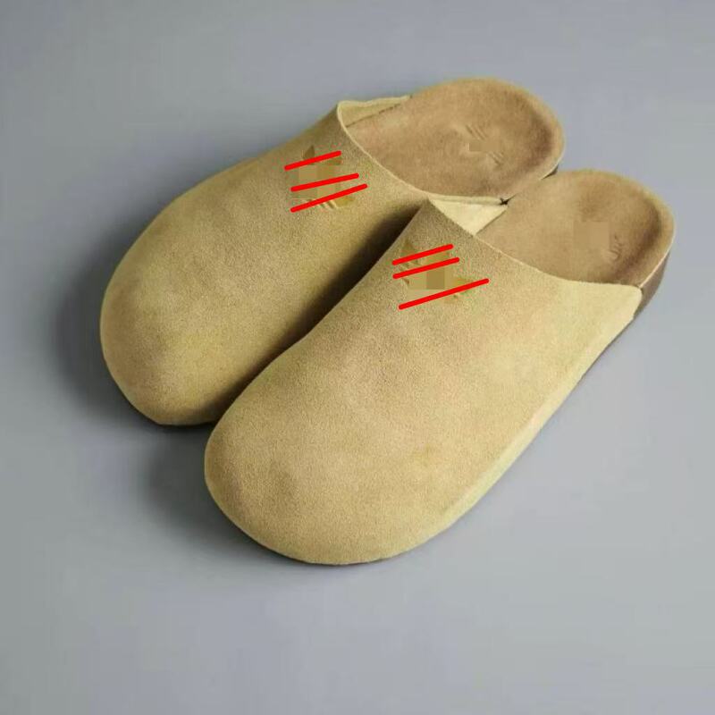 AD Birkenstock shoes, cross-border export, genuine leather mules, unisex casual slip-on sandals