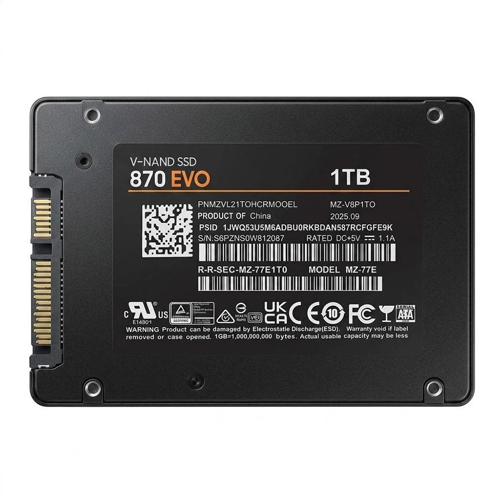 Unidad de estado sólido SSD SATA 3.0 de 2.5 pulgadas 512GB 1TB 2TB 4TB