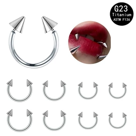 其他穿刺饰品;耳钉;唇饰