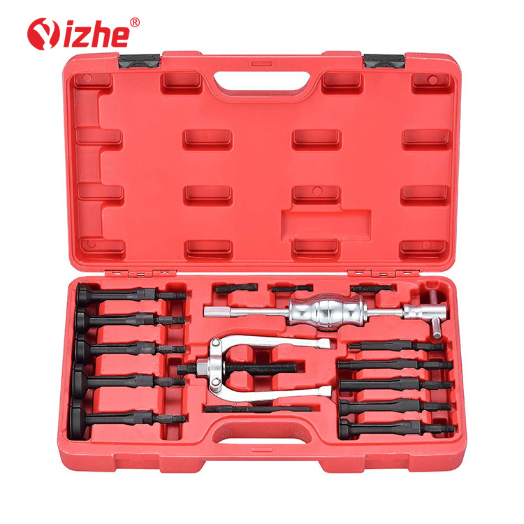 16件套内孔轴承拉马内孔轴承取出器轴承内孔拉拔器内孔拉马器拆卸