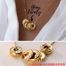 欧美个性DIY个性链项链女亚马逊独立站热销项链圣诞节创意礼物