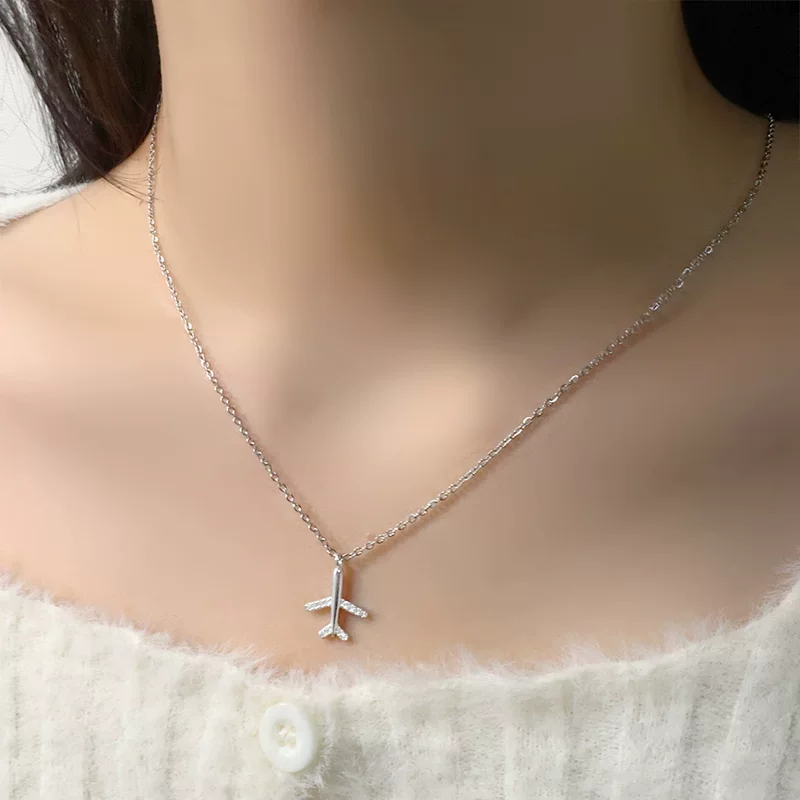 П Cute pendant, цепочка для ключей/сумки , самолёт, городской стиль, японский и корейский