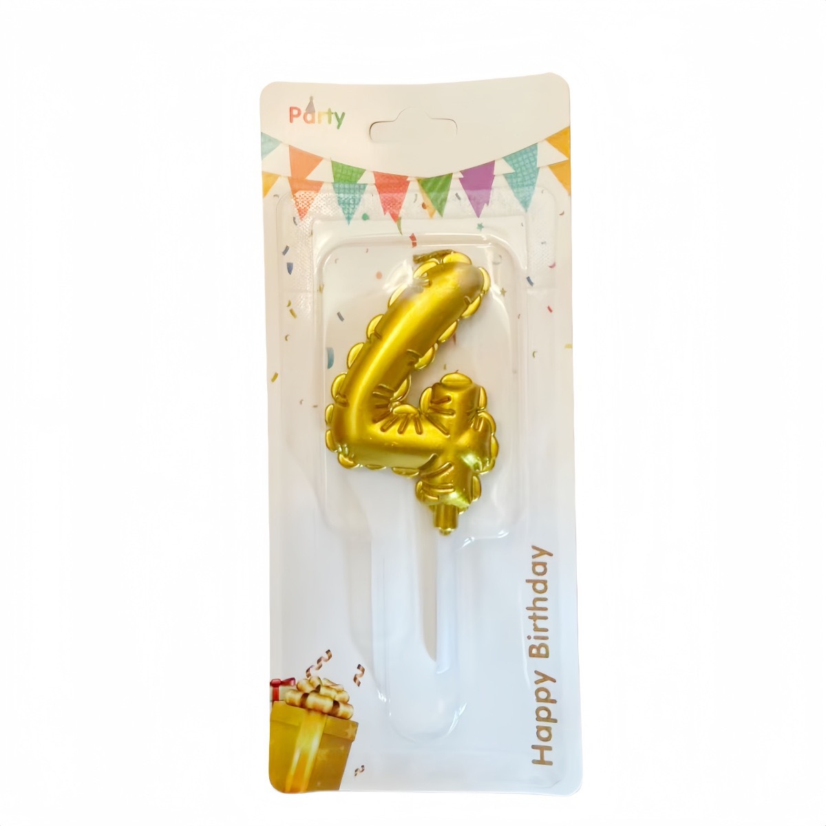 Velas numéricas decorativas para pastel de cumpleaños