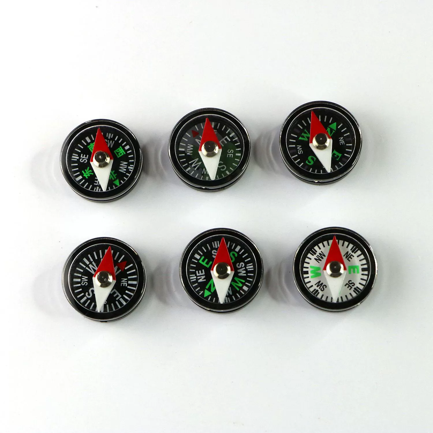 Производитель поставляет внешний диаметр 25 мм, прецизионный уличный компас с указателем, аксессуары из микропластика, компас