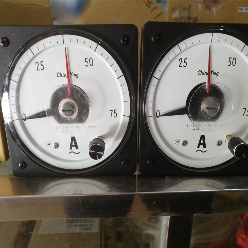 台湾chingying电流表CI-1 CT-75/5A