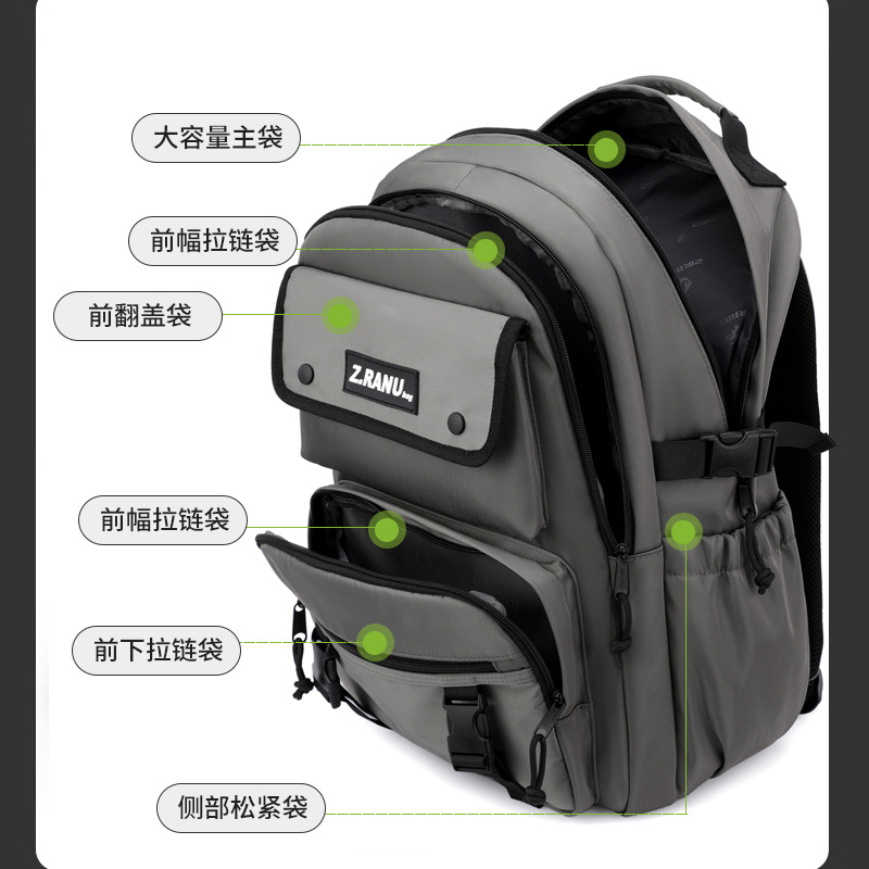 Mochila de estudiantes de secundaria, mochila de estudiantes de secundaria, mochila de grados 3 - 6 para estudiantes de primaria.