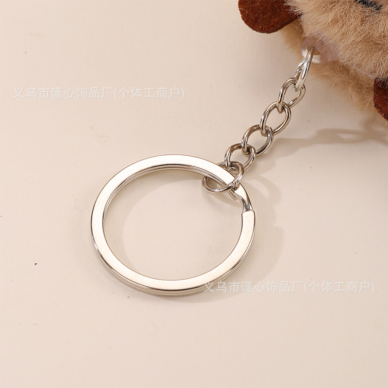 Nuevo lindo colgante de felpa Kapibala de dibujos animados creativos muñeco de carpincho bolso llavero pequeño colgante