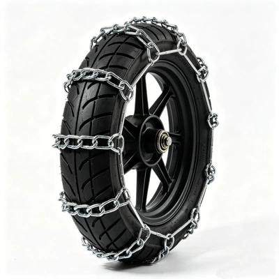 Tire snow chain mud