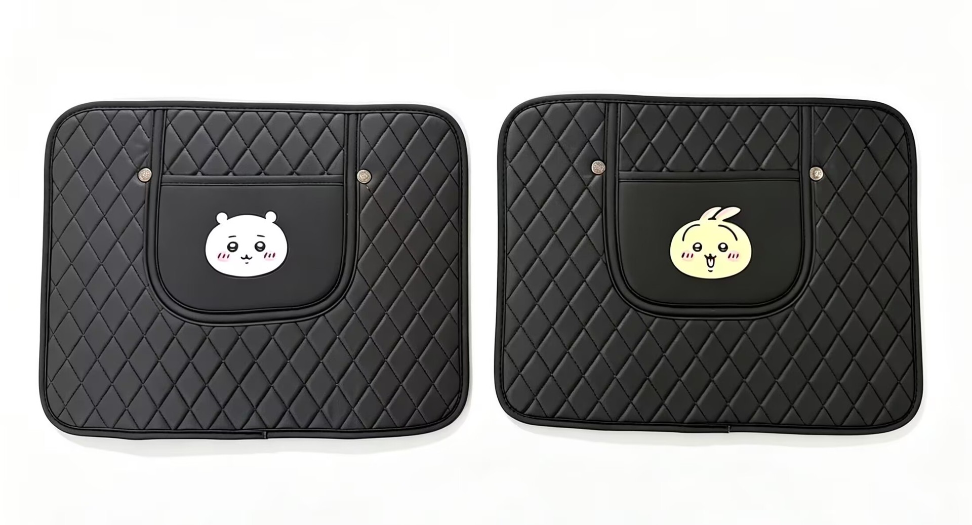 Car seat back anti-kick pad for children, rear seat anti-kick pad, Chiikawa cartoon cute Usagi seat anti-stain pad
