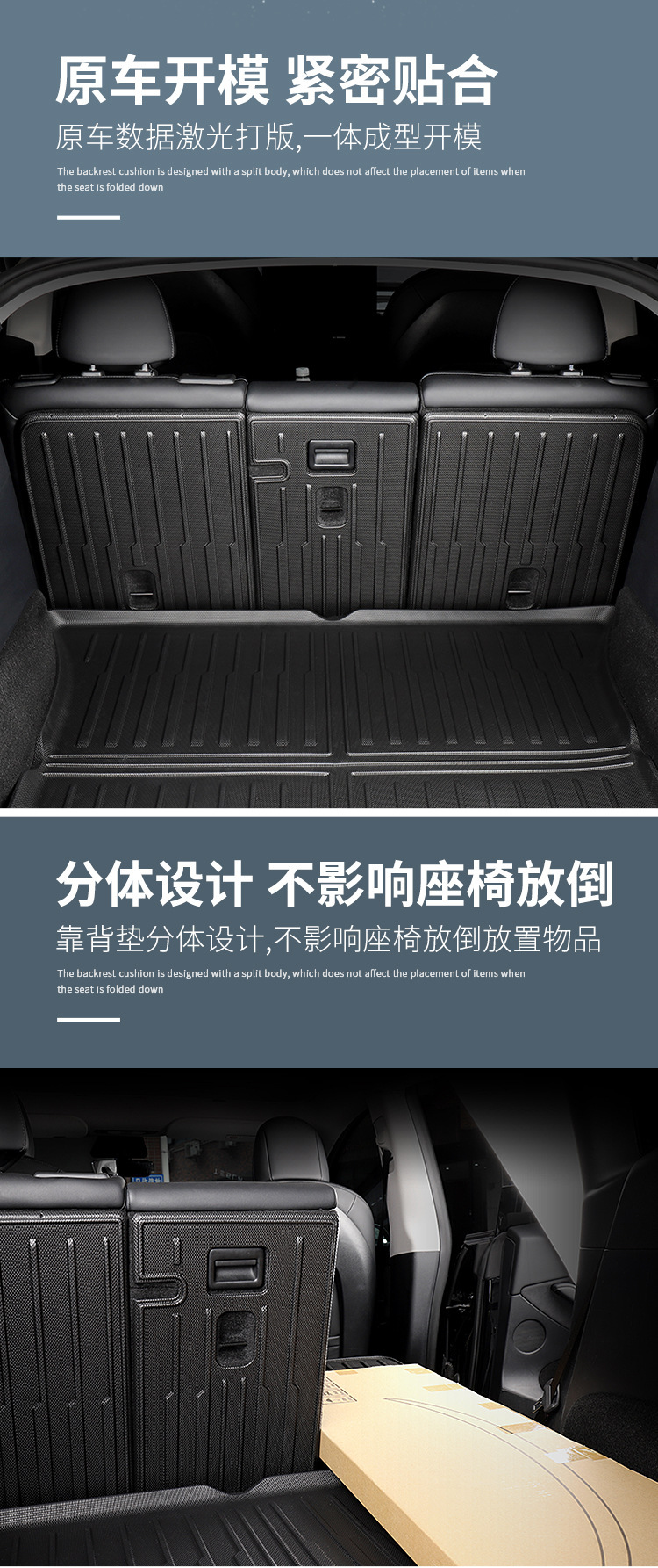 Suitable for Bmw I3/I5/X5L/X5/X1/3 Series 5 Series Trunk Mats, Special Tpe Trunk Mats for Specific Vehicles