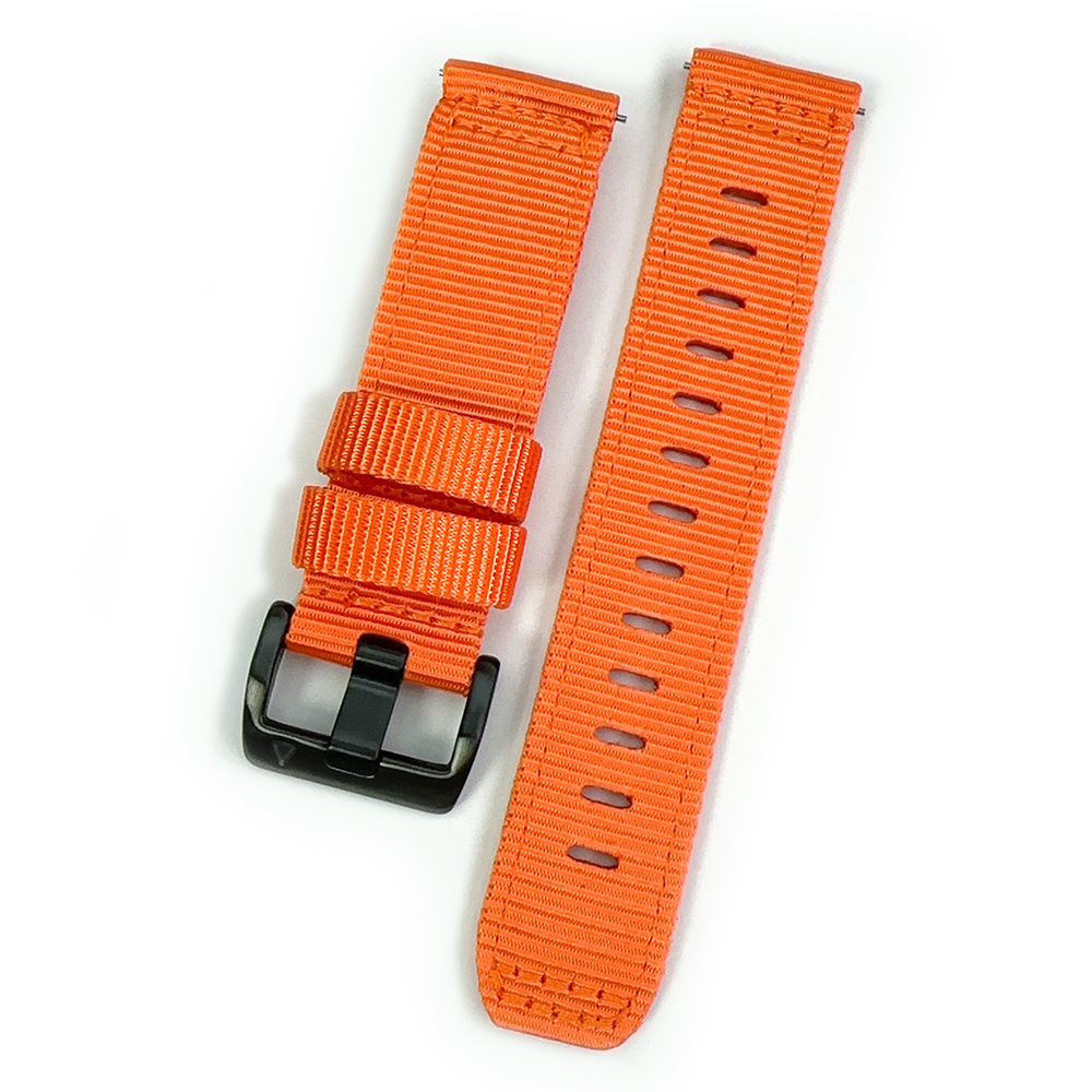 Correa de reloj de alta calidad de nylon puro 20 / 22mm para Garmin265S / 265 correa de reloj Huawei GT6 / 5