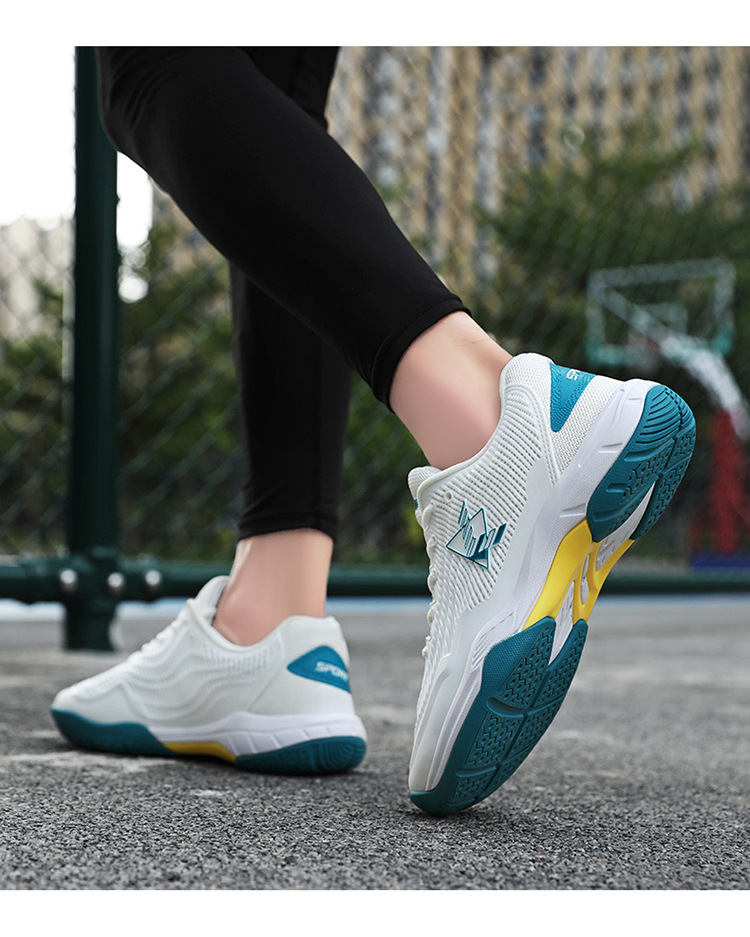 Zapatos de bádminton estilo pareja, competiciones deportivas de estudiantes jóvenes de entrenamiento profesional, zapatos de voleibol para mujeres, anti_voghion.com