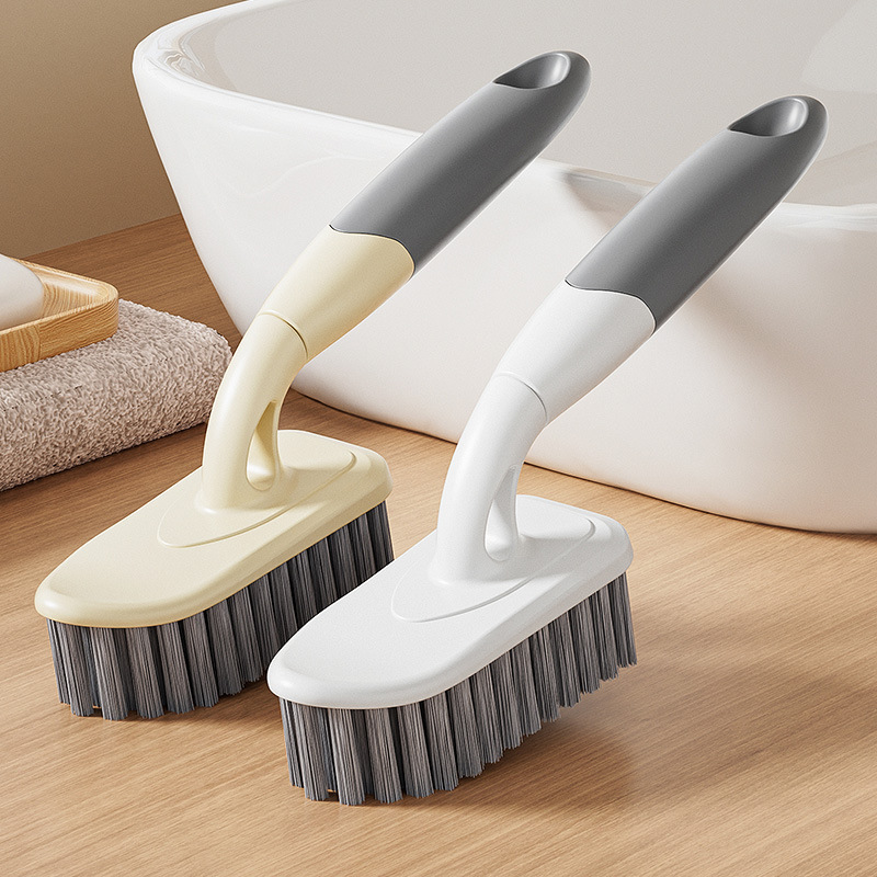 Long-Handled Brush for Household Use, Shoe Brush, Laundry Brush, Clothes Brush, Soft-Bristle Shoe Cleaning Brush, Wall and Floor Cleaning Brush, Sneaker Brush