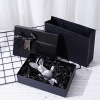 블랙 6inch 핸드백; 25*16.5*6