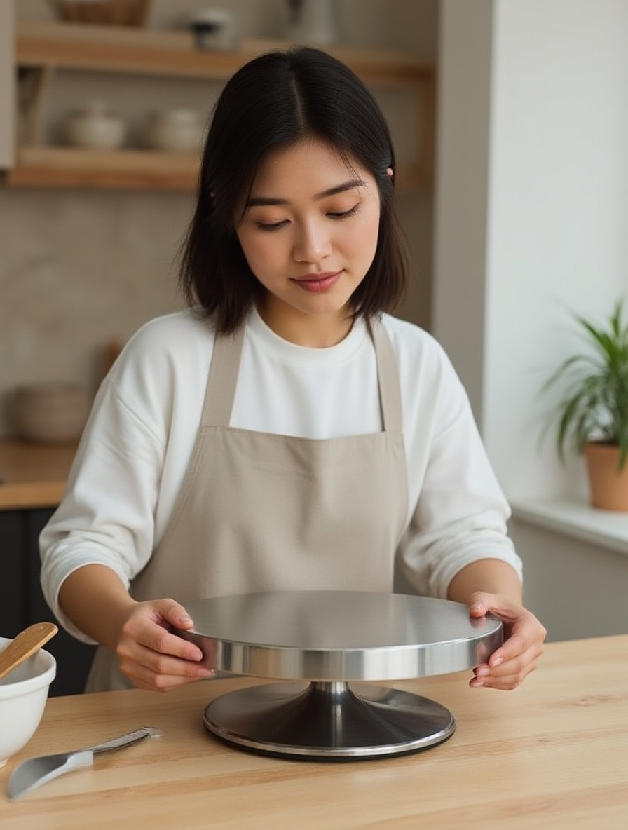 不锈钢防滑底座转台