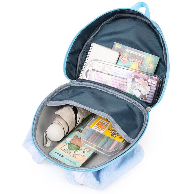 Cartoon eggshell mochila infantil jardín de infantes 3 años 5 años lindas mochila preescolar respirada mochila para niños