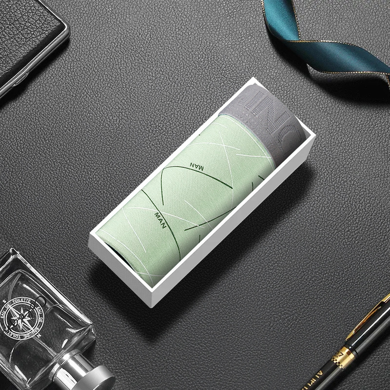 Comercio exterior de algodón de leche de color sólido de alta calidad sin marcas de ropa interior de hombre respirable alta elástica pantalones planos largos sueltos pantalones de calzado