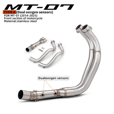 Section MT07, Exhaust pipe