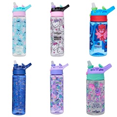 Smiggle Kids Water Bottle Hello Kitty Plastic Large Capacity Student Spray Handle Cup Sports Straw Cup