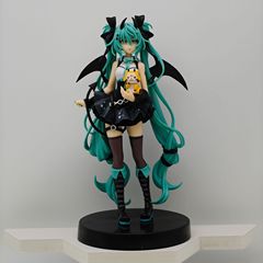跨境美少女系列小恶魔初音手办小浣熊二次元黑暗天使桌面模型摆件