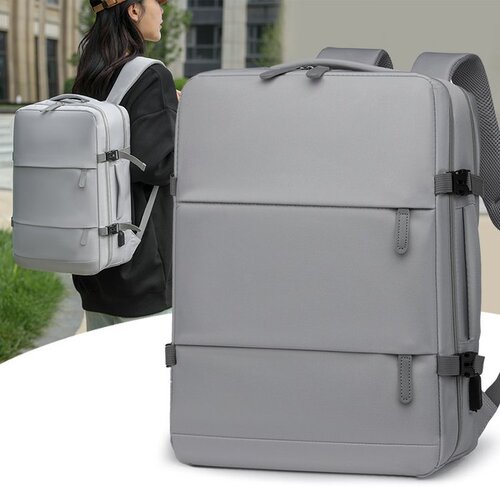 Travel backpack schoolbag Business travel men's business expansion computer backpack computer bag large capacity luggage bag