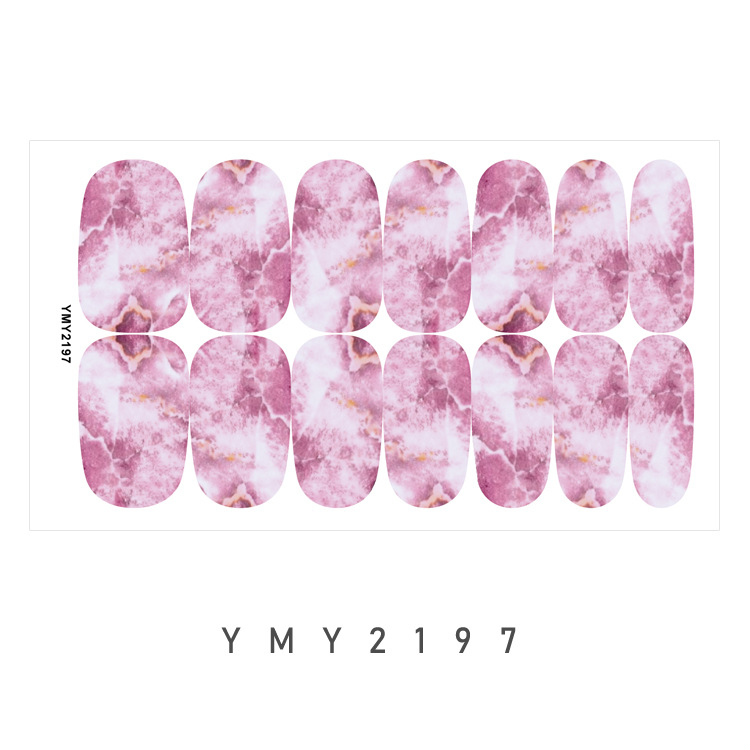 Marble Nail Sticker YMY2198