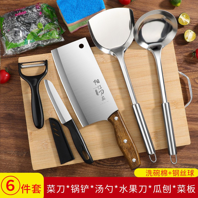 Cortar y cortar cuchillo de cocina antiguo cuchillo de corte de huesos de doble propósito cuchillo de corte de carne doméstico método de corte de carne frutas forjadas a mano Longquan