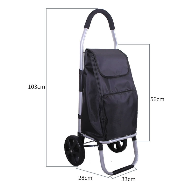 Фабрика подгоняла алюминиевый сплав корзина для покупок Супермаркет Корзина Складная Тележка двухколесная тележка для подъема по лестнице