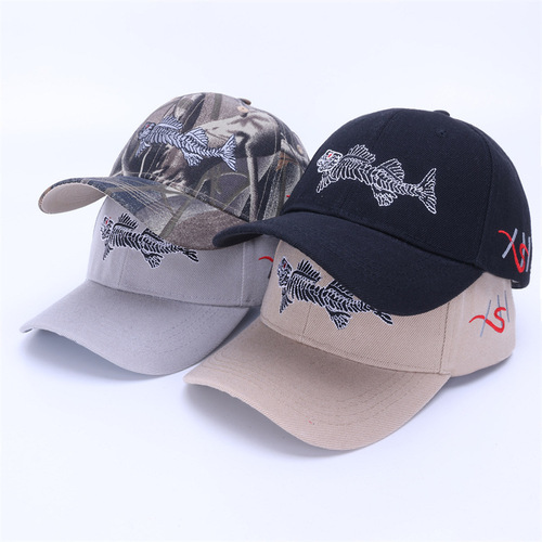 Men's baseball cap duckbill hat embroidered eagle summer sun hat for women