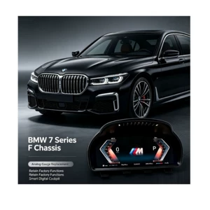 BMW F şassi 5, 6, 7 seriyası, X3-X6 üçün M Sport tam LCD panel