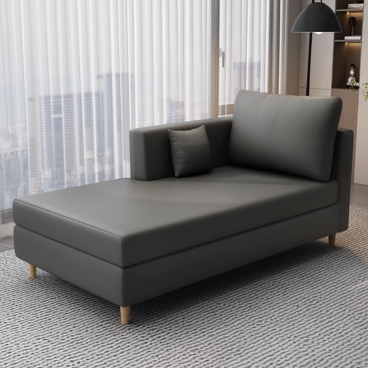 Cat Scratch Leather Single Empress Chair Living Room Bedroom Balcony Lounge Chair Modern Light Luxury Hotel Empress Sofa Simple