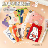 Cartoon small handheld book, teaching high quality notebook