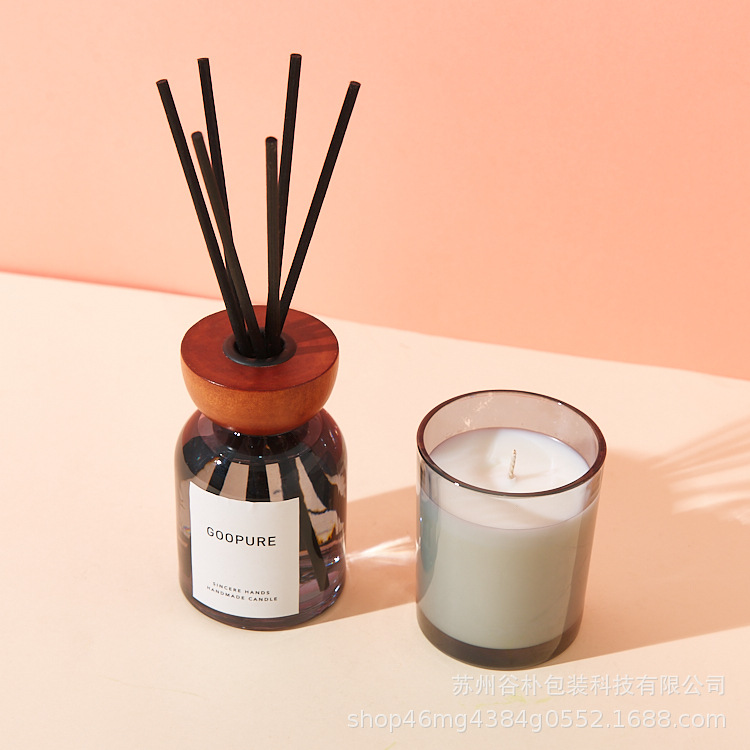 Gu Pu packaging 150ml gray inverted shoulders without fire…