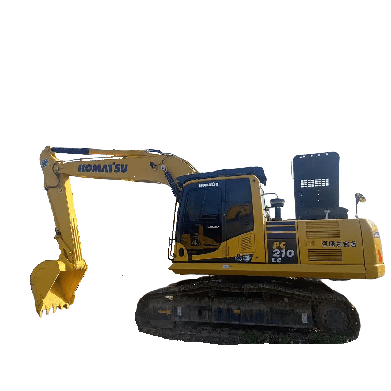 二手21吨挖掘机小松PC210