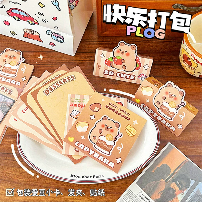 Cartoon three dimensional hardened cardboard, card holder, accessory, pack