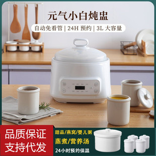 Cross-border 110V ceramic water-proof electric stew pot household multi-functional separate liner stew pot automatic stew Bird's Nest