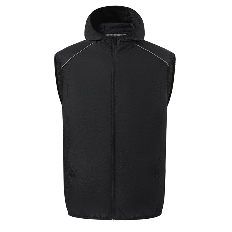 Ropa de aire acondicionado de verano con ventilador de los hombres ropa de trabajo manga corta sitio de construcción carga refrigeración soldador Protección Laboral ropa de los hombres