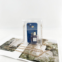 2024新款果冻透明包 小方包手机包链条小包跨境风潮体育馆音乐会