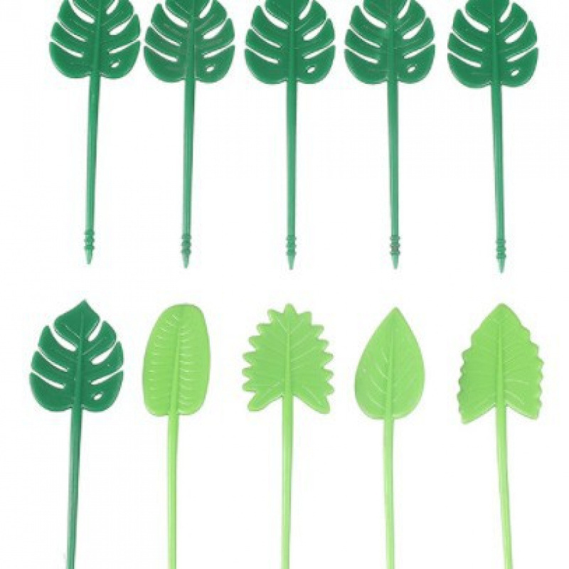 Japón hogar dibujos animados horquilla de fruta creativa para niños animales lindos horquilla de fruta de plástico set Bento stick