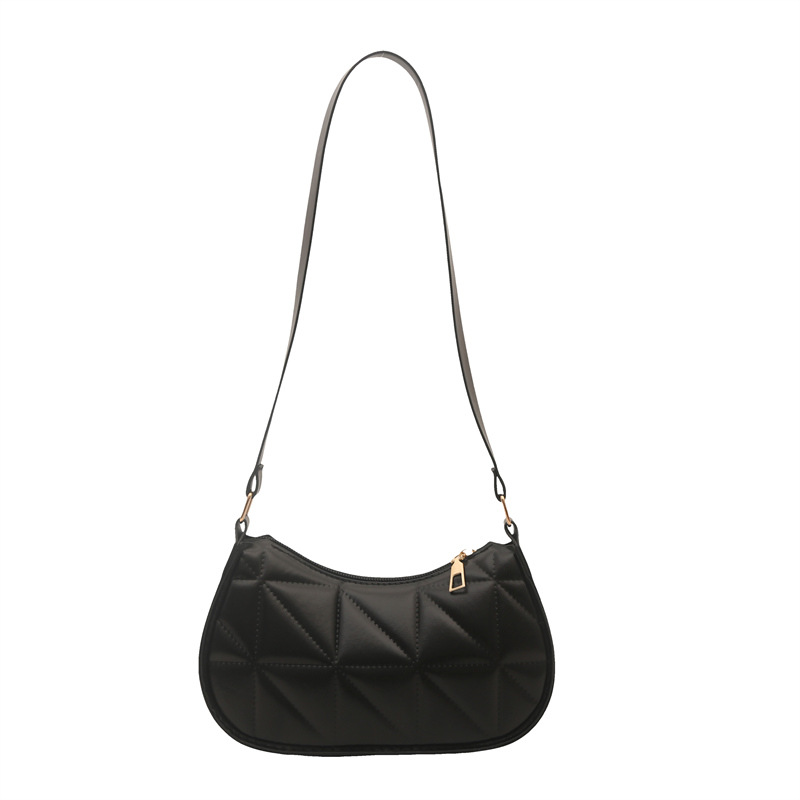 Minimalist Women's Shoulder Bag Versatile Quilted Crossbody_voghion.com