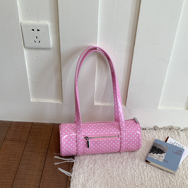 Bolsa de hombro de moda transfronteriza, bolsa de Boston fresca y dulce, bolsa de transporte diario, bolsa de ropa casual.