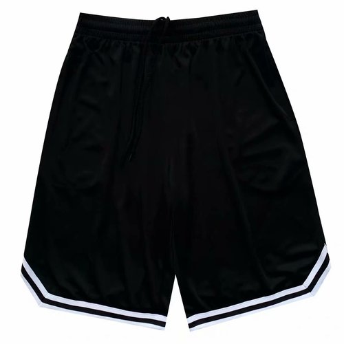 Breathable basketball pants men's summer loose quick-drying sports shorts over the knee large pants running training basketball uniform five-point pants